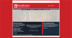 Desktop Screenshot of doorrestoreonline.com