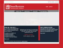 Tablet Screenshot of doorrestoreonline.com